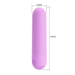 Mini Vibratore vaginale bullet pretty 8 cm