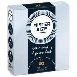 Preservativi Ultra Sottili 53 Mister Size