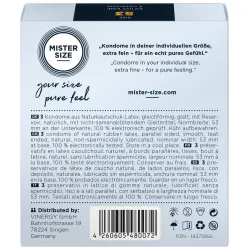 Preservativi Ultra Sottili 53 Mister Size