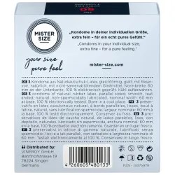 Preservativi XL Ultra Sottili 60 Mister Size