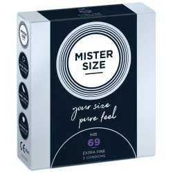 Preservativi XL Ultra Sottili 69 Mister Size