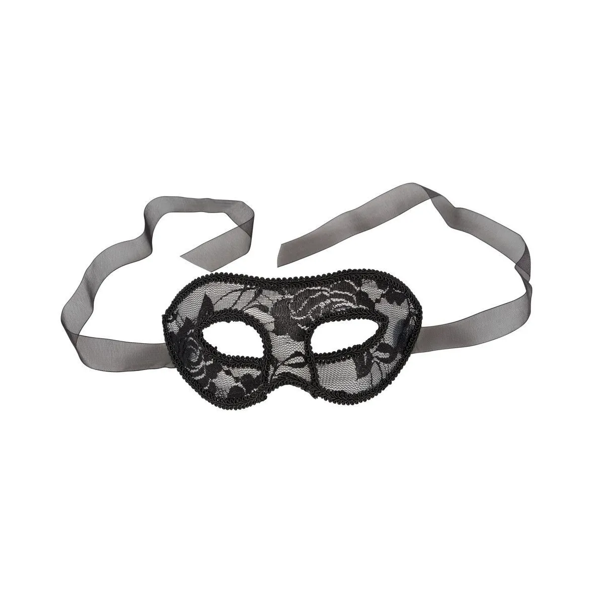 Maschera sexy semi rigida pizzo nero Cottelli