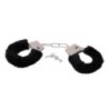 Manette BDSM Furry Fun Cuffs nere