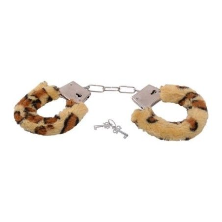 Manette BDSM Furry Fun Cuffs leopardate