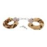 Manette BDSM Furry Fun Cuffs leopardate Manette BDSM Furry Fun Cuffs leopardate