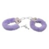 Manette BDSM Furry Fun Cuffs viola