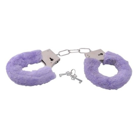 Manette BDSM Furry Fun Cuffs viola
