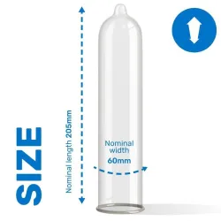 Profilattici XL Pasante King Size