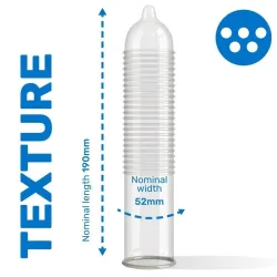 Profilattici con rilievi Stimolanti - Pasante