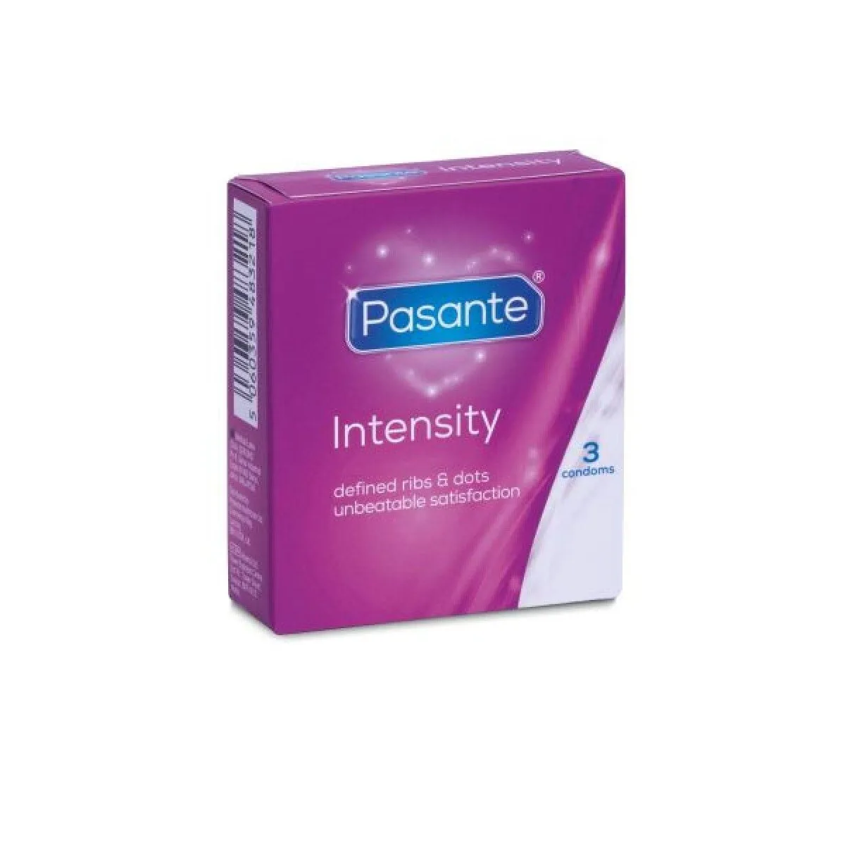 Profilattici con nervature Stimolanti Pasante