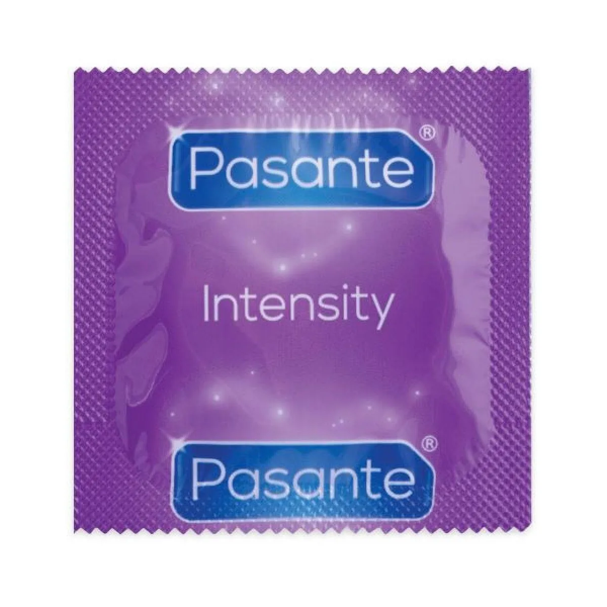 Profilattici con nervature Stimolanti Pasante