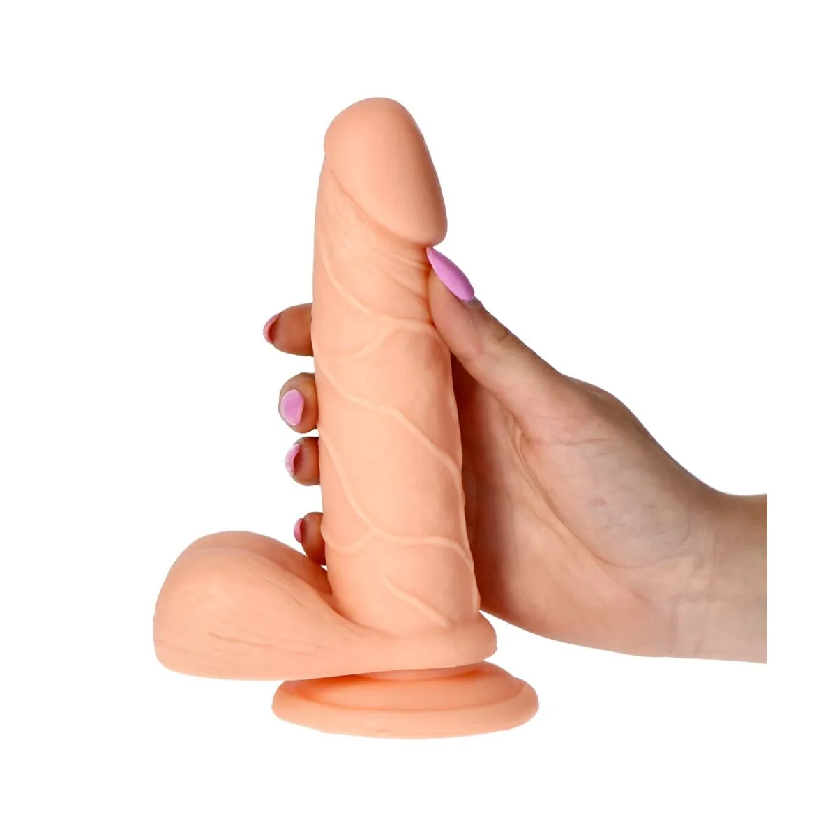 Dildo Realistico ventosa Natural Living 17 cm