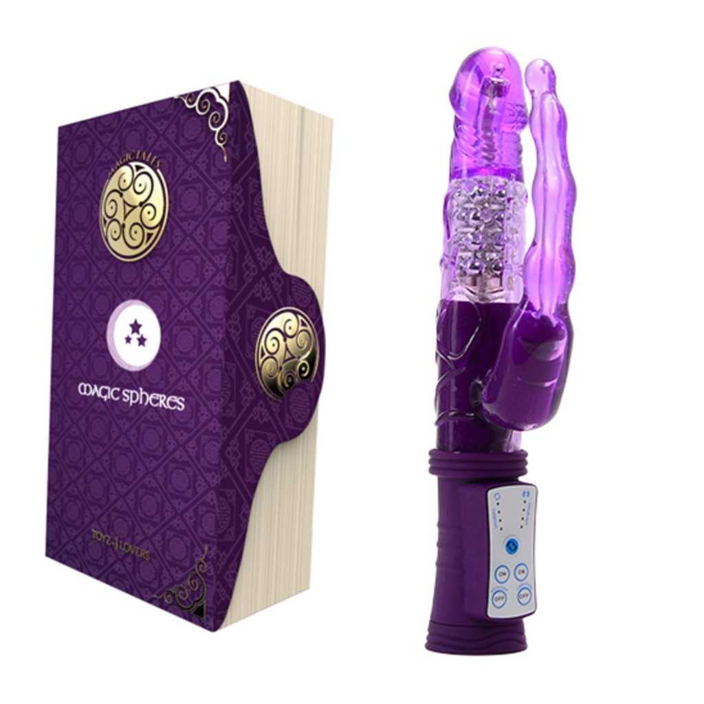 Vibratore Rabbit Spheres rabbit tales magic double