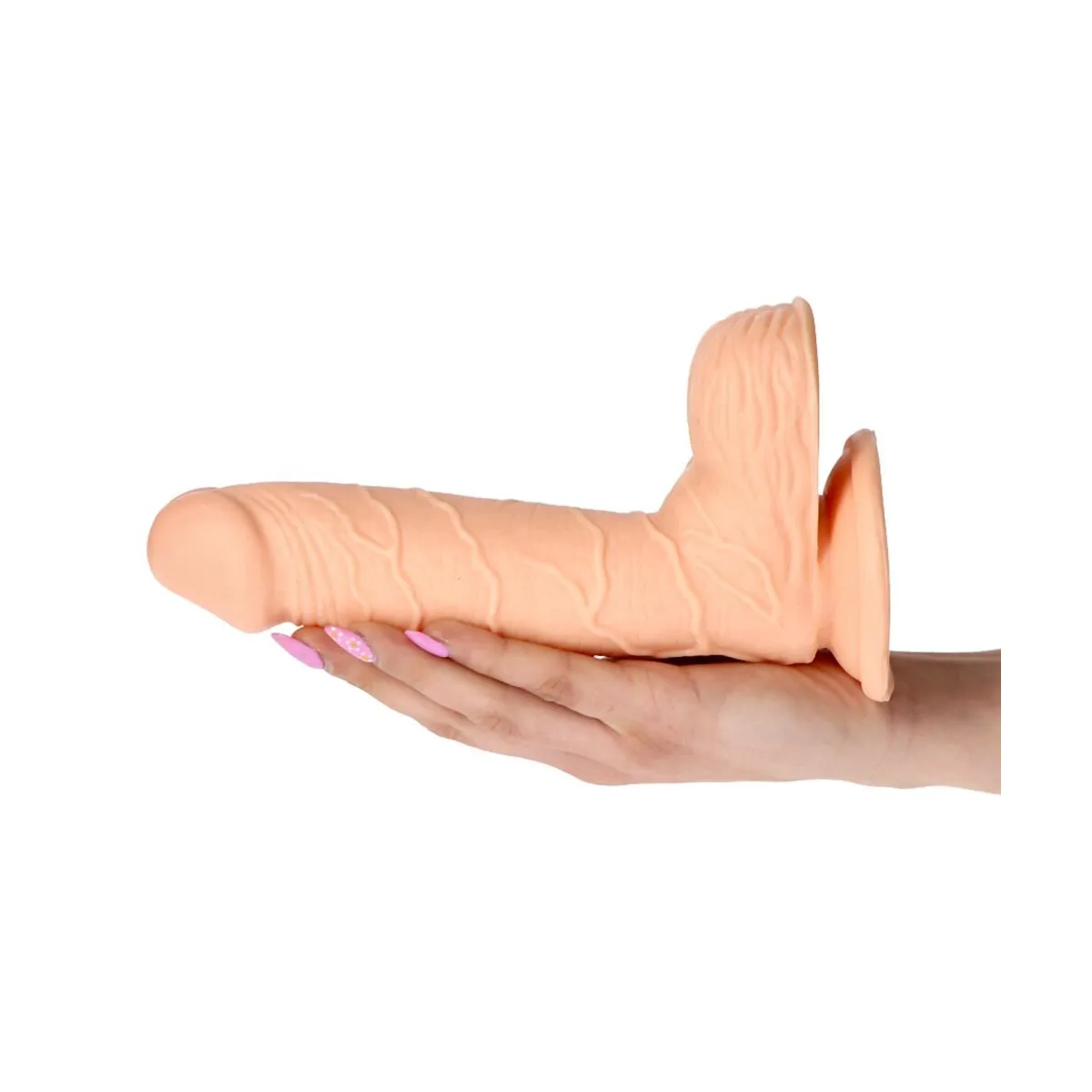 Dildo realistico RealRa con ventosa 19,5 cm