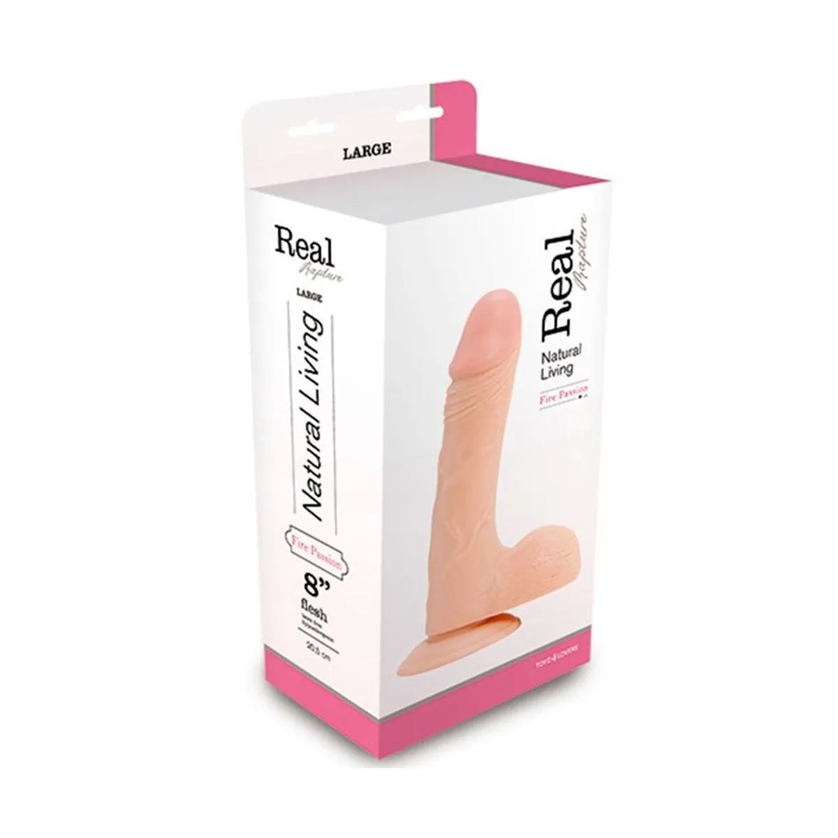 Dildo Realistico con ventosa Passion 20,5 cm Dildo Realistico con ventosa Passion 20,5 cm