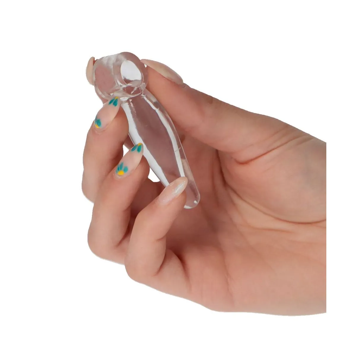 Plug anale da dito 7,2 cm per principianti