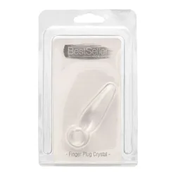 Plug anale da dito 7,2 cm per principianti