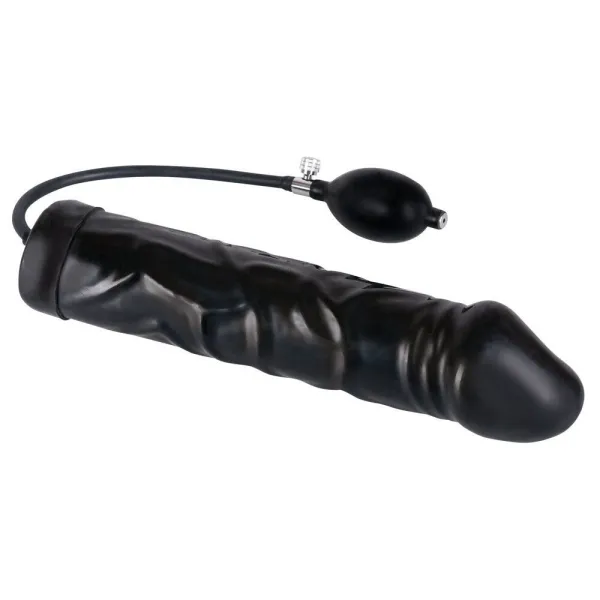 Dildo Gonfiabile Maxi nero 31,5 cm
