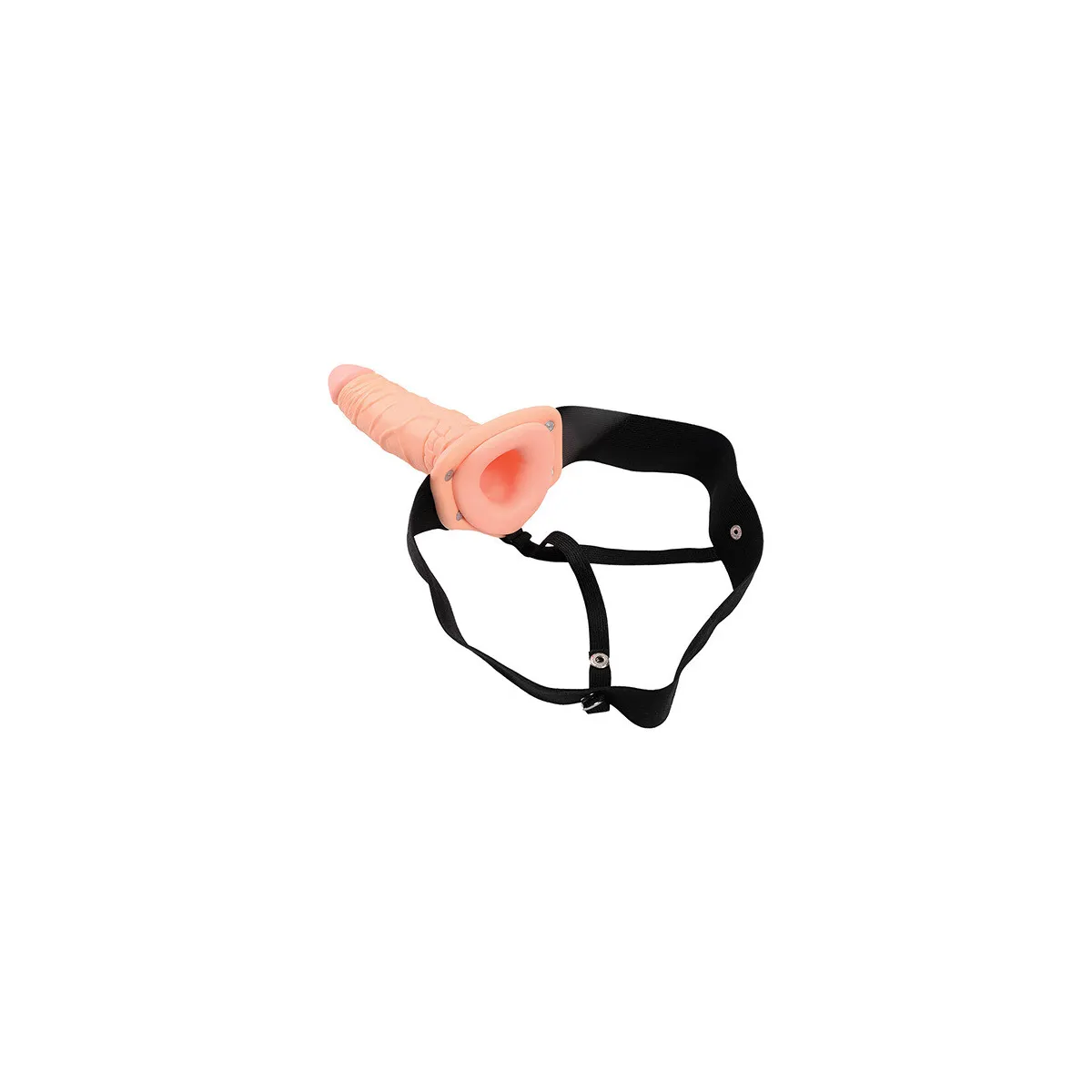 Cintura strapon uomo con fallo cavo 20,5 cm