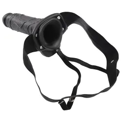 Cintura strapon dildo testicoli cavo 20,5 cm