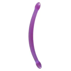 Dildo doppio morbido viola 44 cm