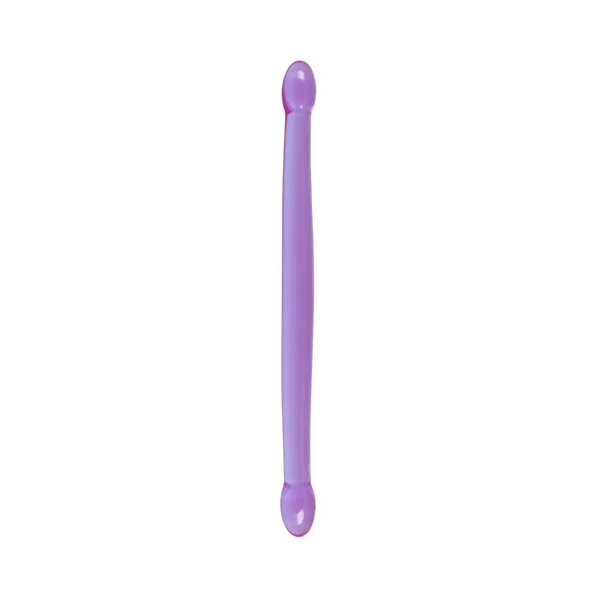 Dildo doppio morbido viola 44 cm