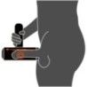 Masturbatore uomo automatico con maniglia Masturbatore uomo automatico con maniglia