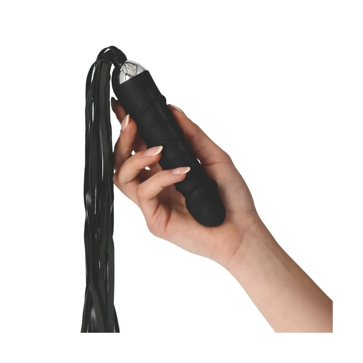 Dildo Anale silicone frusta flogger 30 cm Dildo Anale silicone frusta flogger 30 cm