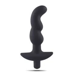 Vibratore per prostata 11 cm nero Ø 3,5 cm
