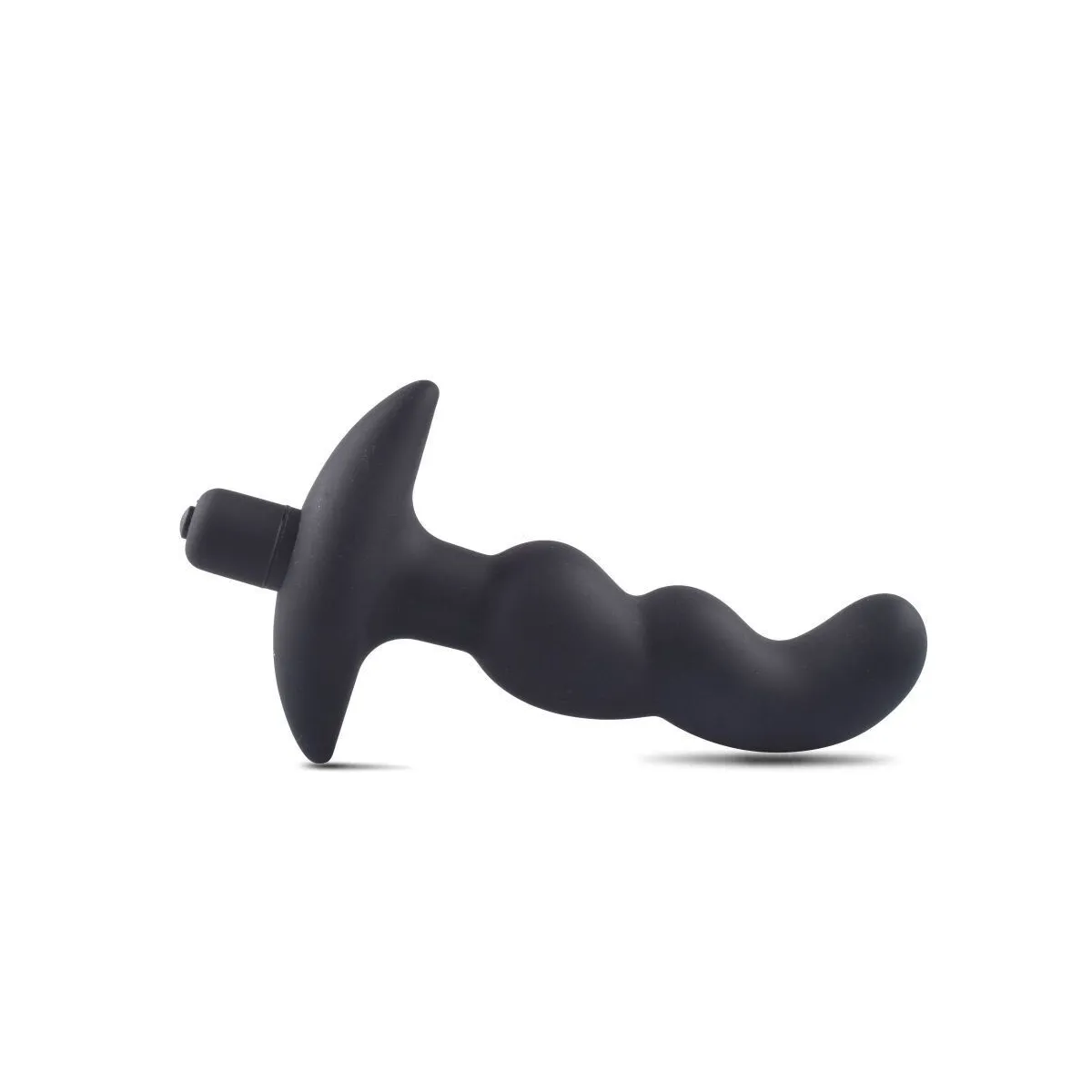 Vibratore per prostata 11 cm nero Ø 3,5 cm