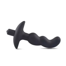 Vibratore per prostata 11 cm nero Ø 3,5 cm