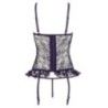 Guepiere sexy in pizzo e tanga neri Guepiere sexy in pizzo e tanga neri