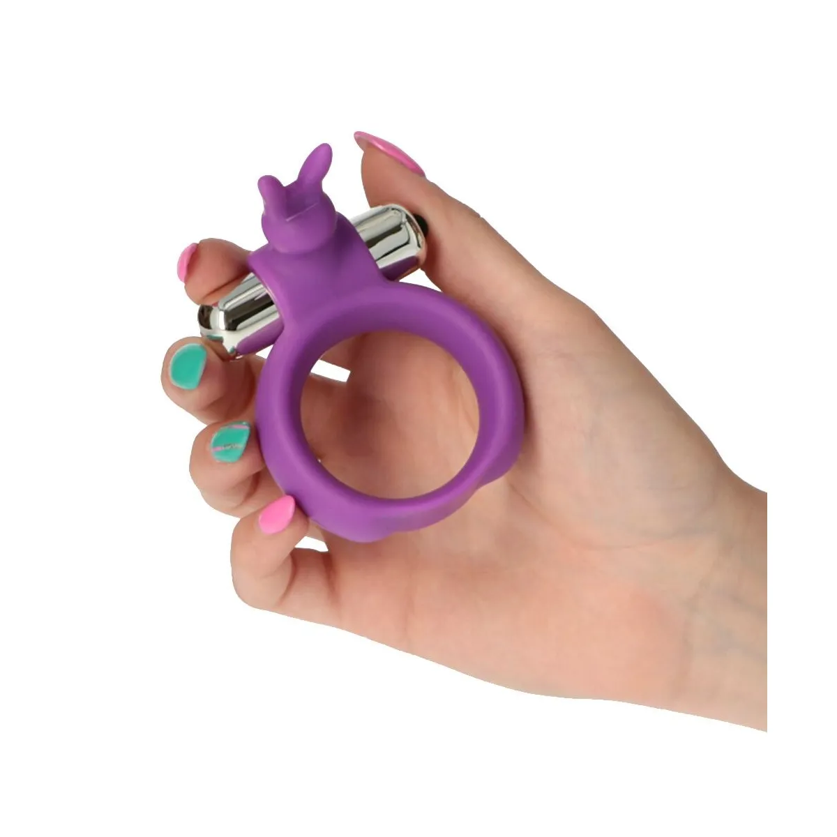 Anello Pene Vibrante VibRing con rabbit