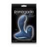 Stimolatore anale telecomandato blu Stimolatore anale telecomandato blu