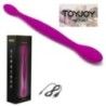 Vibratore doppio realistico in silicone Vibratore doppio realistico in silicone