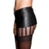 Reggicalze fetish in pelle nero Reggicalze fetish in pelle nero