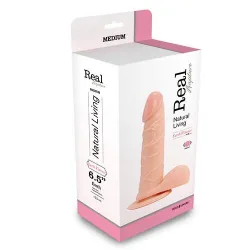 Dildo realistico vibrante telecomando 17,5 cm