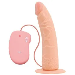 Dildo vibrante Realistico telecomandato 18 cm