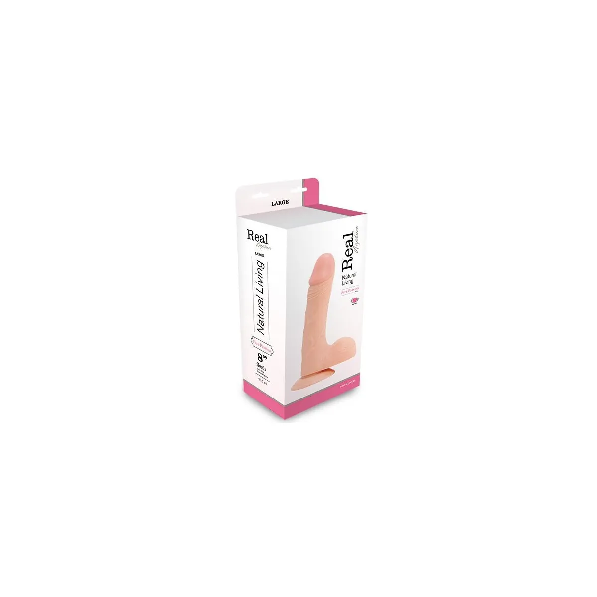 Dildo realistico vibrante telecomando 20,5 cm