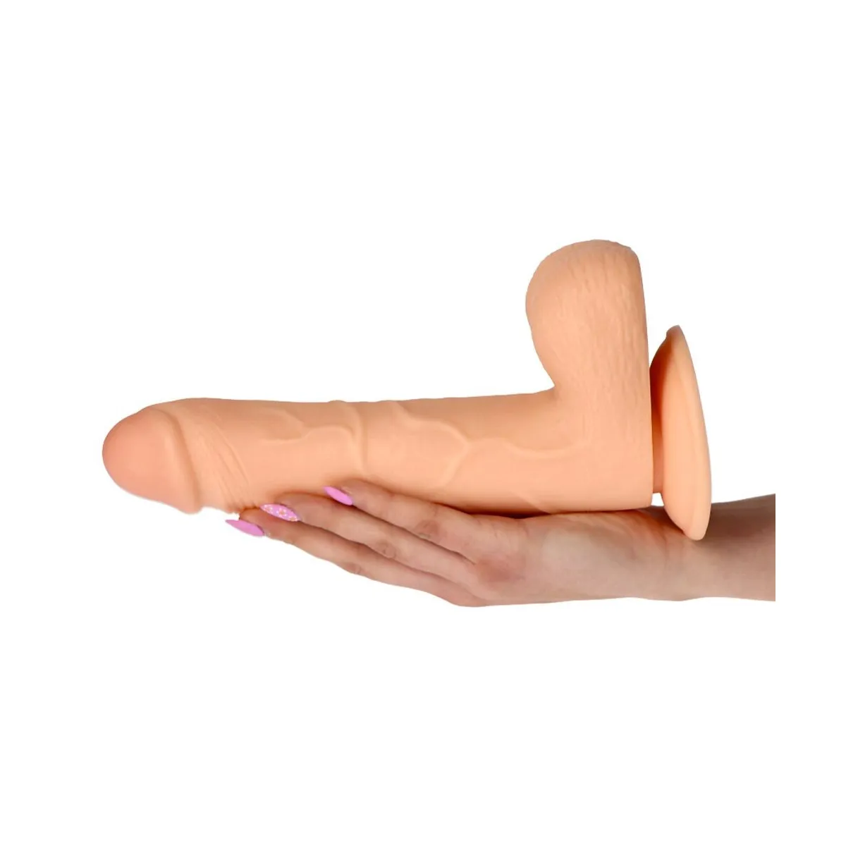 Dildo vibrante  XL telecomandato a filo 25 cm