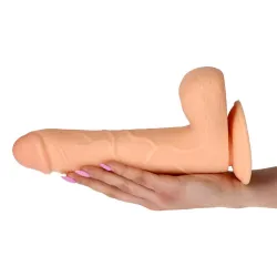 Dildo vibrante  XL telecomandato a filo 25 cm