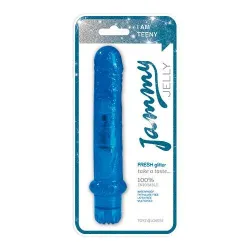 Vibratore Anale Vaginale Glitter jelly 17,5cm