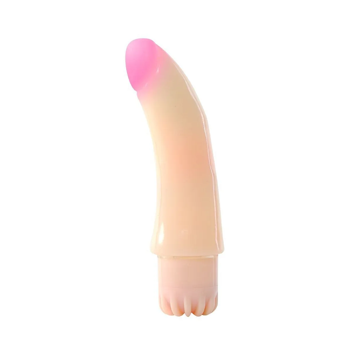 Dildo vibrante per punto G in jelly 17 cm