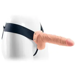 Fallo con testicoli cavo vibrante 20,5 cm