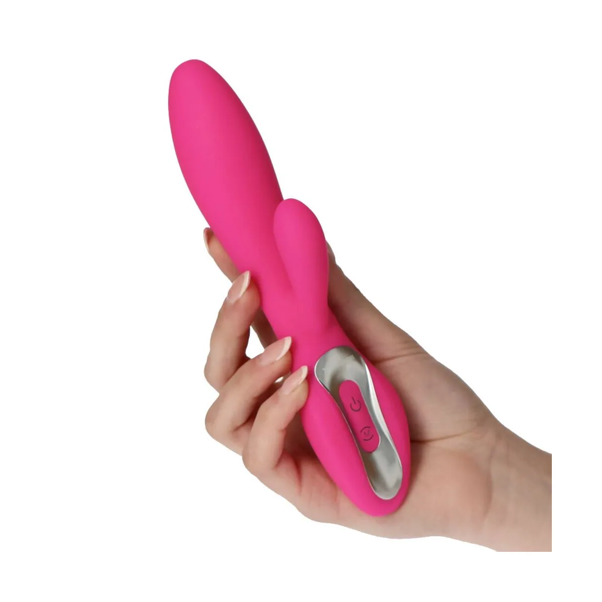 Vibratore rabbit in silicone Elys 20 cm