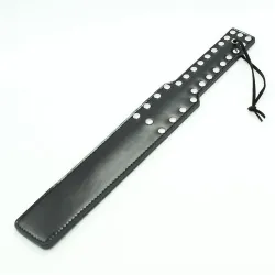 Sculacciatore paddle bdsm con borchie 37 cm