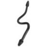 Doppio dildo a forma di plug nero Doppio dildo a forma di plug nero
