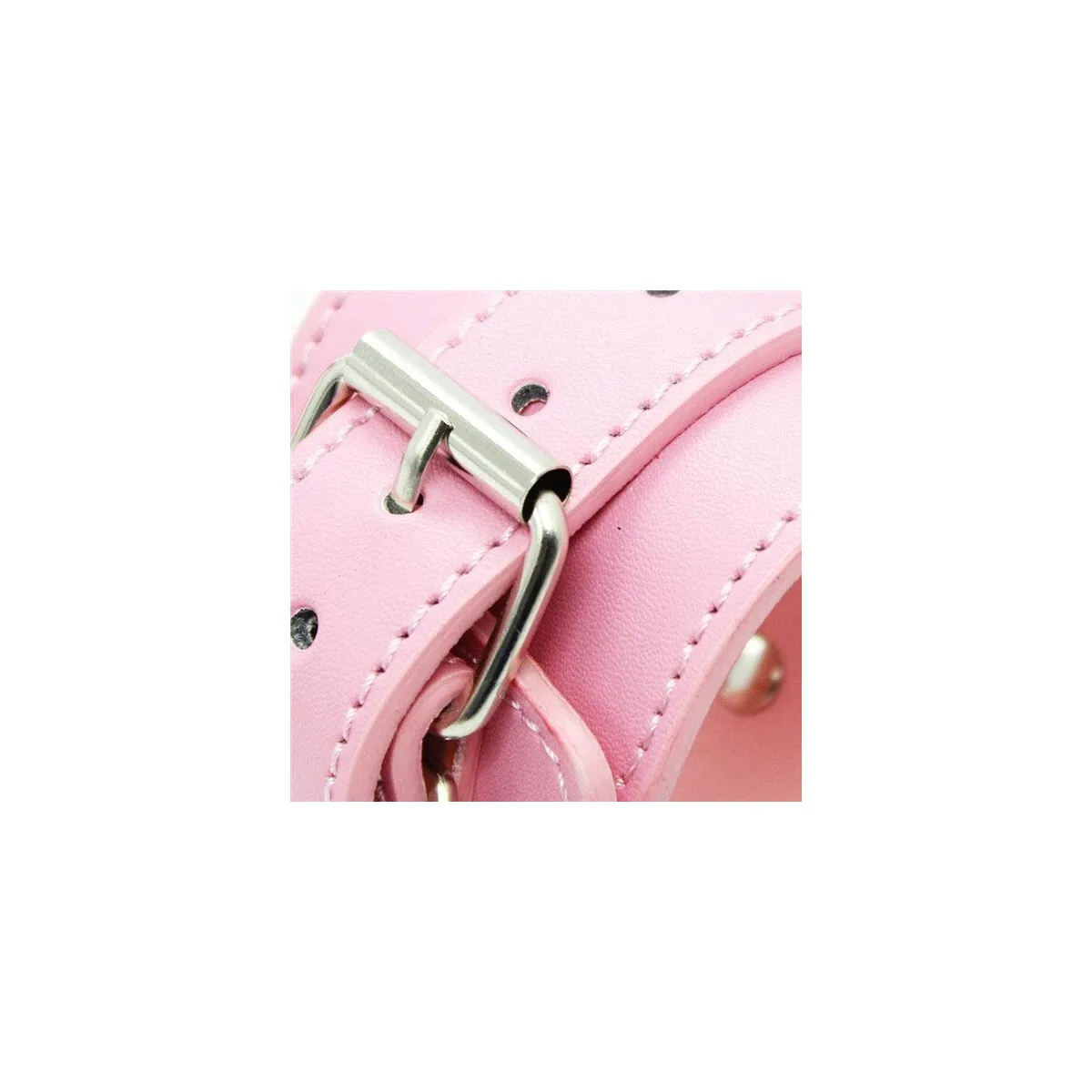 Polsiere costrittive BDSM regolabili ecopelle