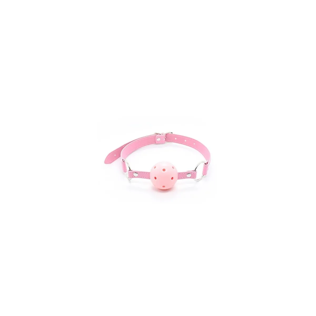 Ball gag traspirante bdsm regolabile Ø 4,5 cm