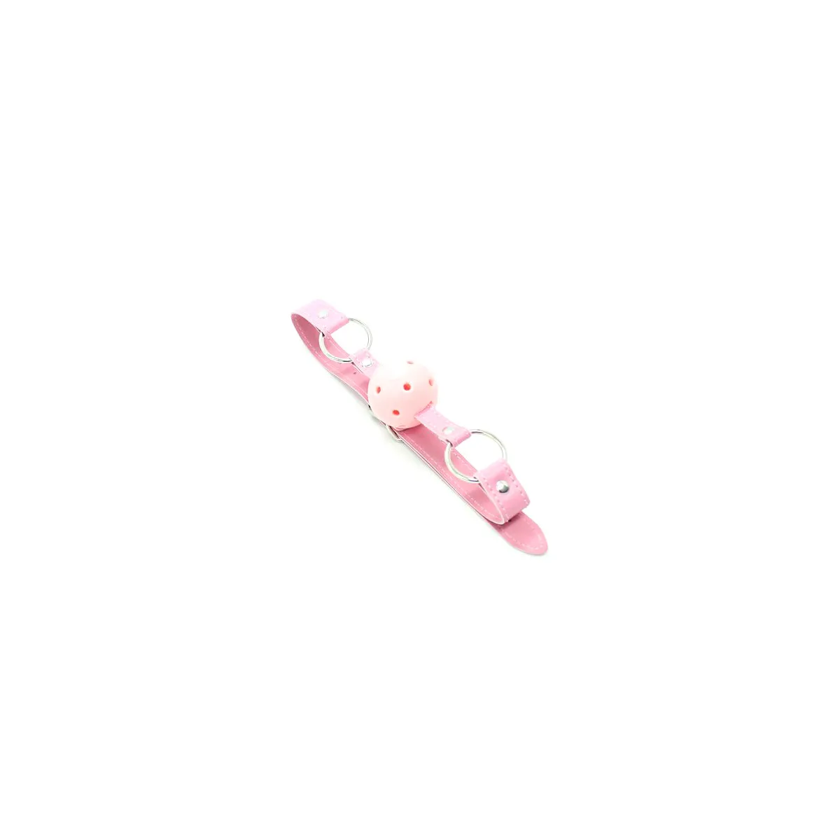 Ball gag traspirante bdsm regolabile Ø 4,5 cm